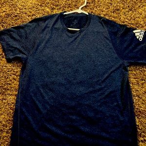 Blue Addis’s sports shirt